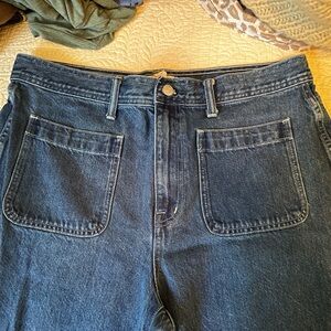 Madewell Dark Indigo Denim Jeans